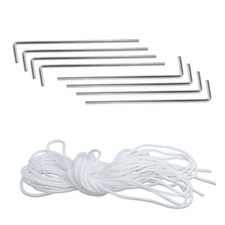 Gazebo Accessories: Peg & Guy Rope Set for Gazebo/Marquee/Tent