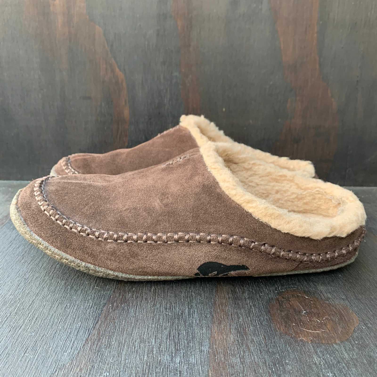 sorel mens slippers size 10