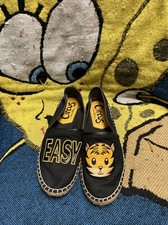 Circus Sam Edelman-Leni Esparilles Easy Tiger Boho Slipons Womens Sz 7M Black