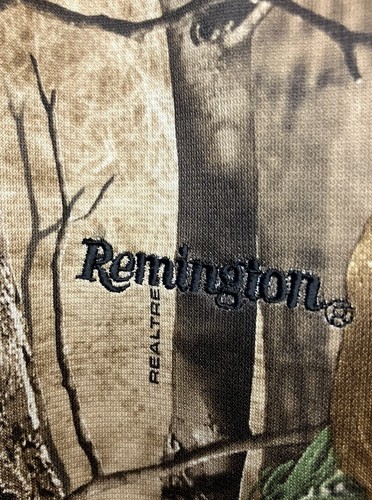Camouflage Shirt Men’s Medium Realtree By Remington Long Sleeve OG Vtg - Picture 3 of 13
