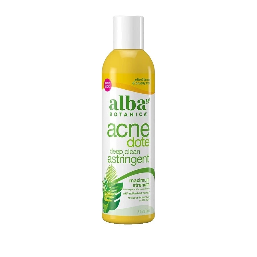 Los tratamientos Alba Botanica astringentes con todos los ingredientes naturales