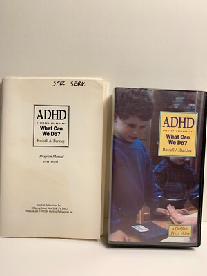 ADHD What Can We Do? VHS, Program Manual, and Leaders Guide by Russell Barkley