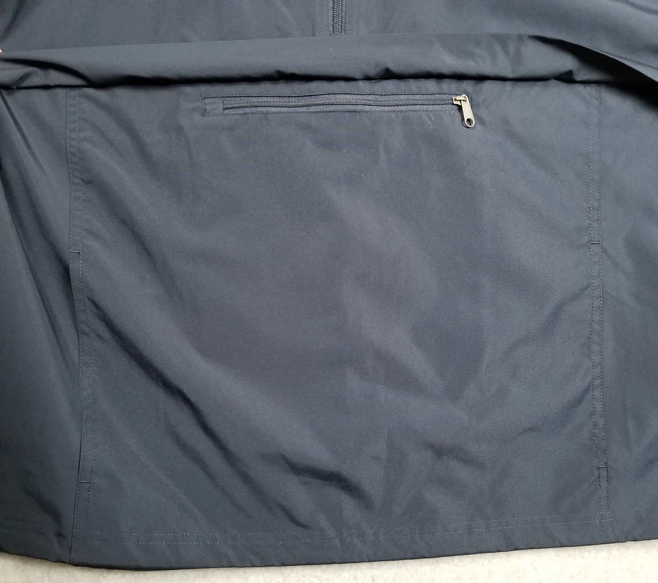 Chaqueta cortavientos Macy’s Thanksgiving Parade adulto mediana M azul mangas largas Foto 4 de 4