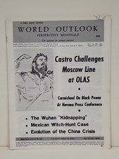 World Outlook Magazine Aug. 25, 1968 Fidel Castro Socialist Labor Press Service