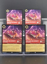 Disney Lorcana Vanellope Von Schweetz - Spunky Speedster 124/204 Reign 4 Cards