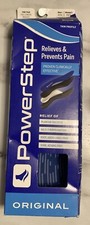 Powerstep Original Thin Profile Relieves Insole ASM M 3-3 1/2, W 5-5 1/2 OB