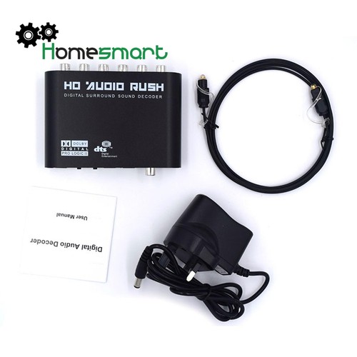 5.1 Audio Gear Digital to 5.1 CH Analog Surround Sound Rush AC3/DTS Decoder AHS - Bild 13 von 19
