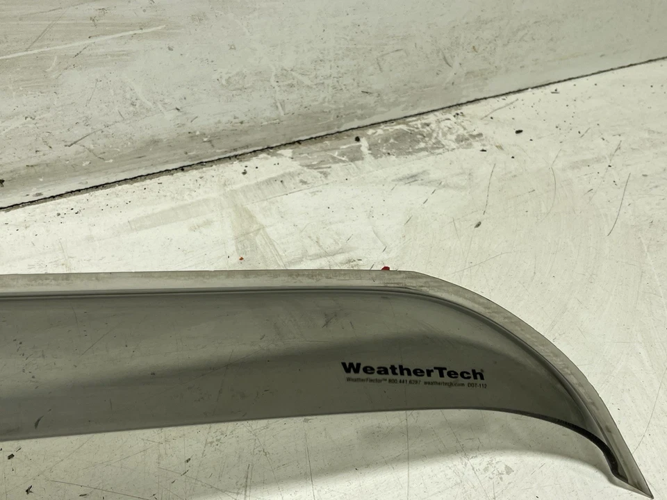 WeatherTech Jeep TJ Wrangler 97-06 Ventana Protector de Lluvia Viseras Protectores Deflectores Foto 4 de 4