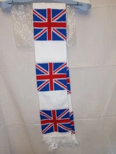 Premium UK British Flag Union Jack Winter Knit Scarf new