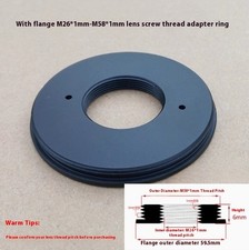 M26 26x1mm Female to M58 58x1mm Male Thread M26-M58 Camera Lens Adapter Ring
