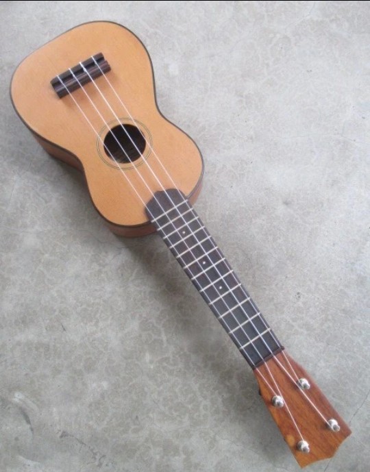 Kalia Hawaiian Ukulele Vintage Ukulele Soprano Size All Single Plate Mele