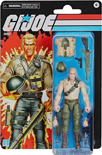 DUKE Retro Cardback GI JOE CLASSIFIED SERIES New