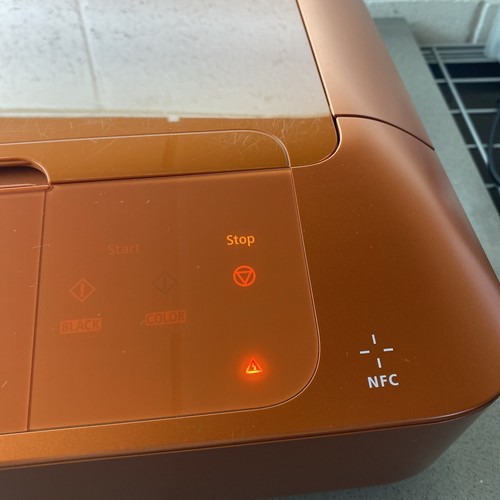 Canon Pixma MG7520 Wireless-Print-Copy-Scan Color burnt Orange - NO INK - Picture 9 of 22
