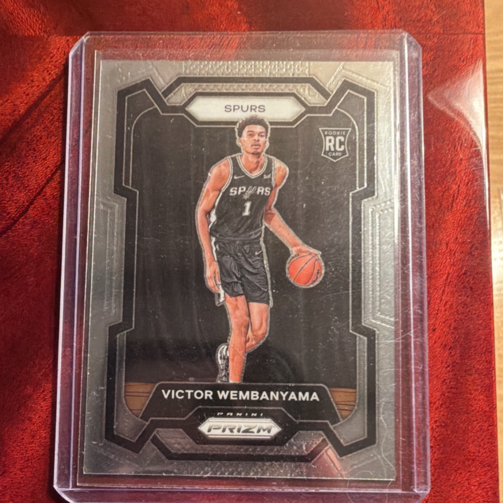 Panini 2023-24 Prizm Victor Wembanyama #136 Rookie Spurs Basketball Card