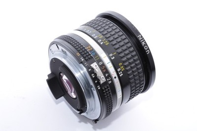 NIKON Ai-S NIKKOR 20mm f/2.8 MF Wide Angle Lens w/Caps [ Near Mint