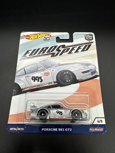 Hot Wheels Car Culture Euro Speed Porsche 993 GT2 (N19)