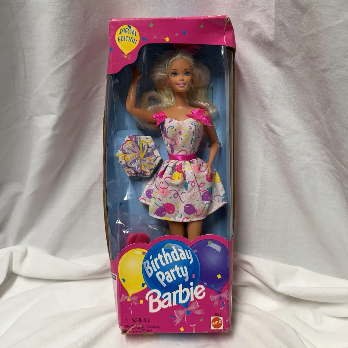 Mattel Barbie 1997 Year Manufactured Happy Birthday Barbie Dolls