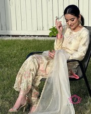 New Launch Heavy Chinon Silk Gown And Bottom With Dupatta For Women Girls