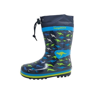 KangaRoos K-Rain Kinderschuhe Jungen Gummistiefel Blau Freizeit