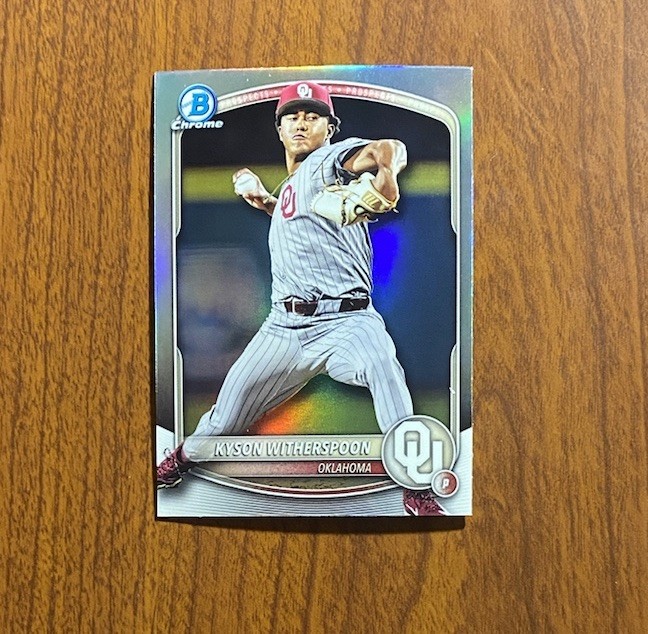 2025 Bowman Draft Kyson Witherspoon Chrome College Variation #BDC-29