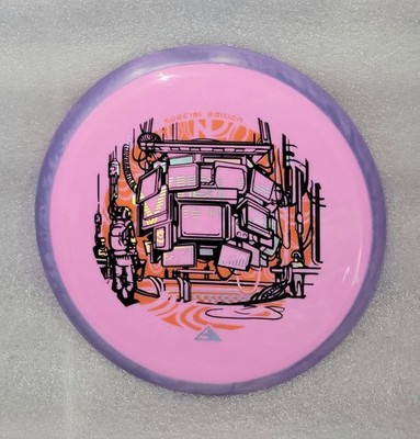 AXIOM Special Edition Neutron Virus Disc Golf Distance Driver 174g Pink OOP NEW