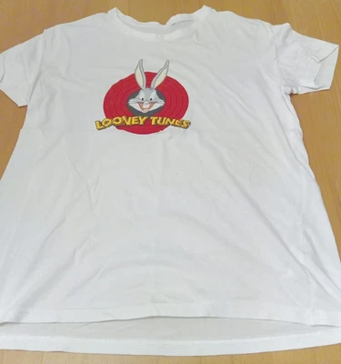 Herren T-Shirt * Gr. M / L * Looney Tunes * Weiß * Shirt - Bild 1 von 2