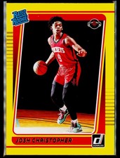 2021-22 Donruss #250 Josh Christopher Yellow Flood