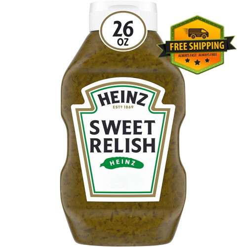 Heinz Sweet Relish, 26 oz Flasche