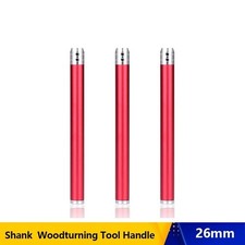 Woodturning 26mm Aluminum Alloy Handle Wood L...