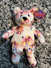Sammy Sosa 24 Salvino's Bammers 4th of July 1999 Collectible Bear Beanie