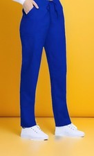 Scrubstar Women's Scrub Pants Core Essentials w/Drawstring Tie Blue Size 3XL