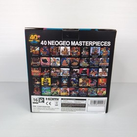 NEOGEO Mini Console + 2 Controllers with Original Box - PERFECT Condition