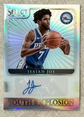 2020-21 Panini Select - Isaiah Joe #YES-IJO Youth Explosion Auto