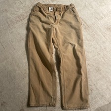 Carhartt B 11 BRN Vintage Dungarees Made In USA 33X32