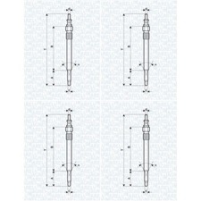 Bougies de préchauffage Chrysler PT CRUISER