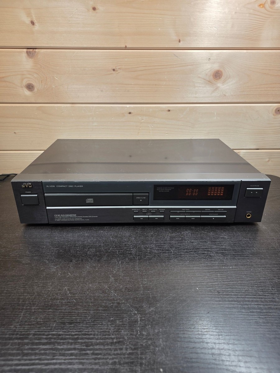 JVC XL-V235 Compact Disc CD Player Separate Vintage Tested