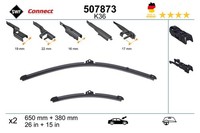 SWF Wischblatt Scheibenwischer Connect Made IN Germany 507873 FüR Ford Fiesta 6