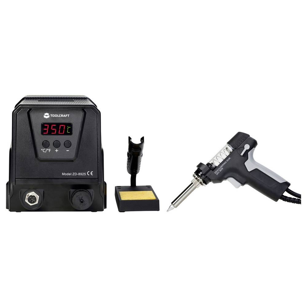 Station dessoudage TOOLCRAFT ZD-8925 numérique 90W thermostatée 160-480°C - 2