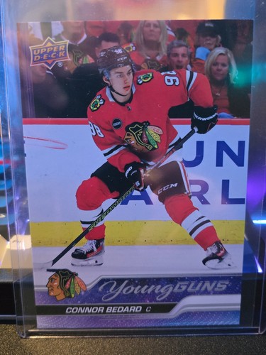 2023-24 Upper Deck Series 2 Connor Bedard Young Guns Rookie Card “Jumbo” #451
