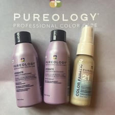 Pureology Hydrate Shampoo  Conditioner Color Fanatic Travel Trial Set 130ml