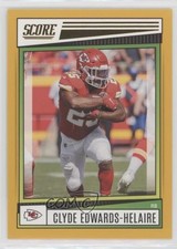 2022 Score Gold Clyde Edwards-Helaire #117 g1d