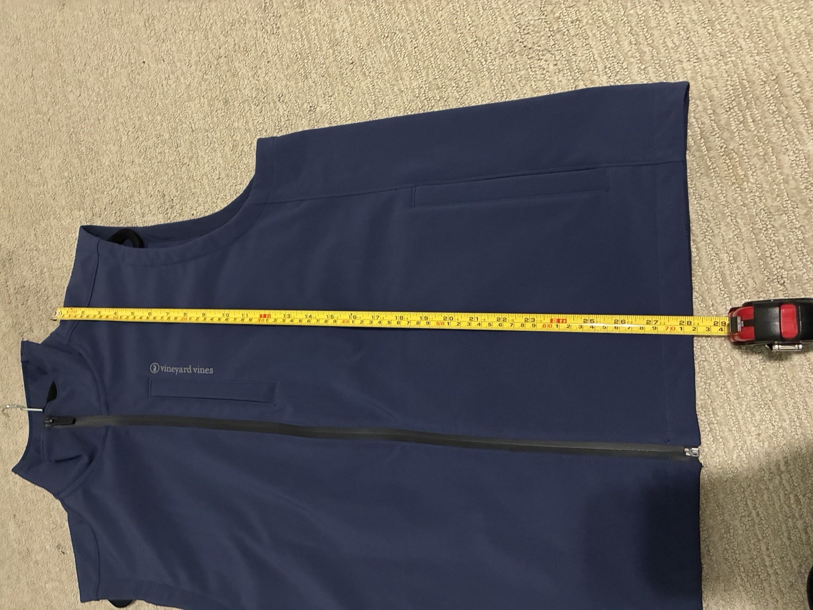 Vineyard Vines OTG Softshell Performance Vest Ful… - image 7