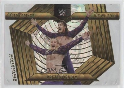 2023 Panini Revolution WWE Tag Teams Fractal Elton Prince Kit Wilson #132 Patch