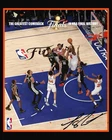NEW YORK KNICKS LANDRY SHAMET 2026 NBA FINALS SIGNED AUTO 16x20 PHOTO JSA!!!