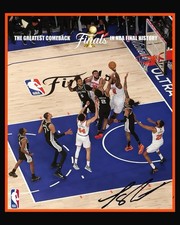 NEW YORK KNICKS LANDRY SHAMET 2026 NBA FINALS SIGNED AUTO 16x20 PHOTO JSA!!!