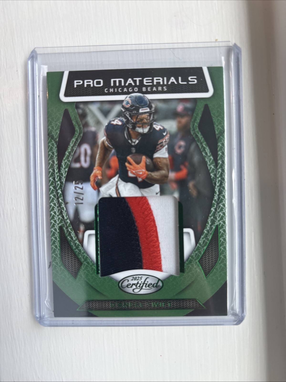 Panini Pro Materials Green 2005 Certified Multi Color Patch D’andre Swift /25