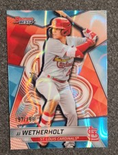 2025 Bowman's Best - JJ Wetherholt - Blue /150 - Cardinals Prospect