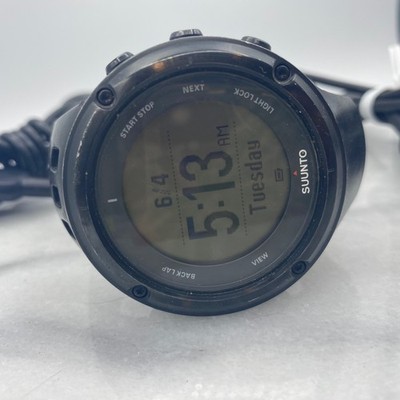 Suunto Men Ambit2 GPS Sports Watch Black 100M Water Resistant Finland Tech *Read