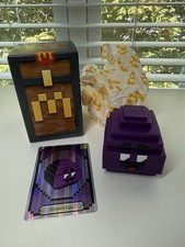 Minecraft Mcdonald  s Happy Meal Toy Grimace Egg with Unused Code Card