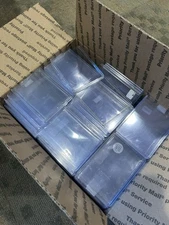 250 PCS Trading Card Sleeves Hard Used
